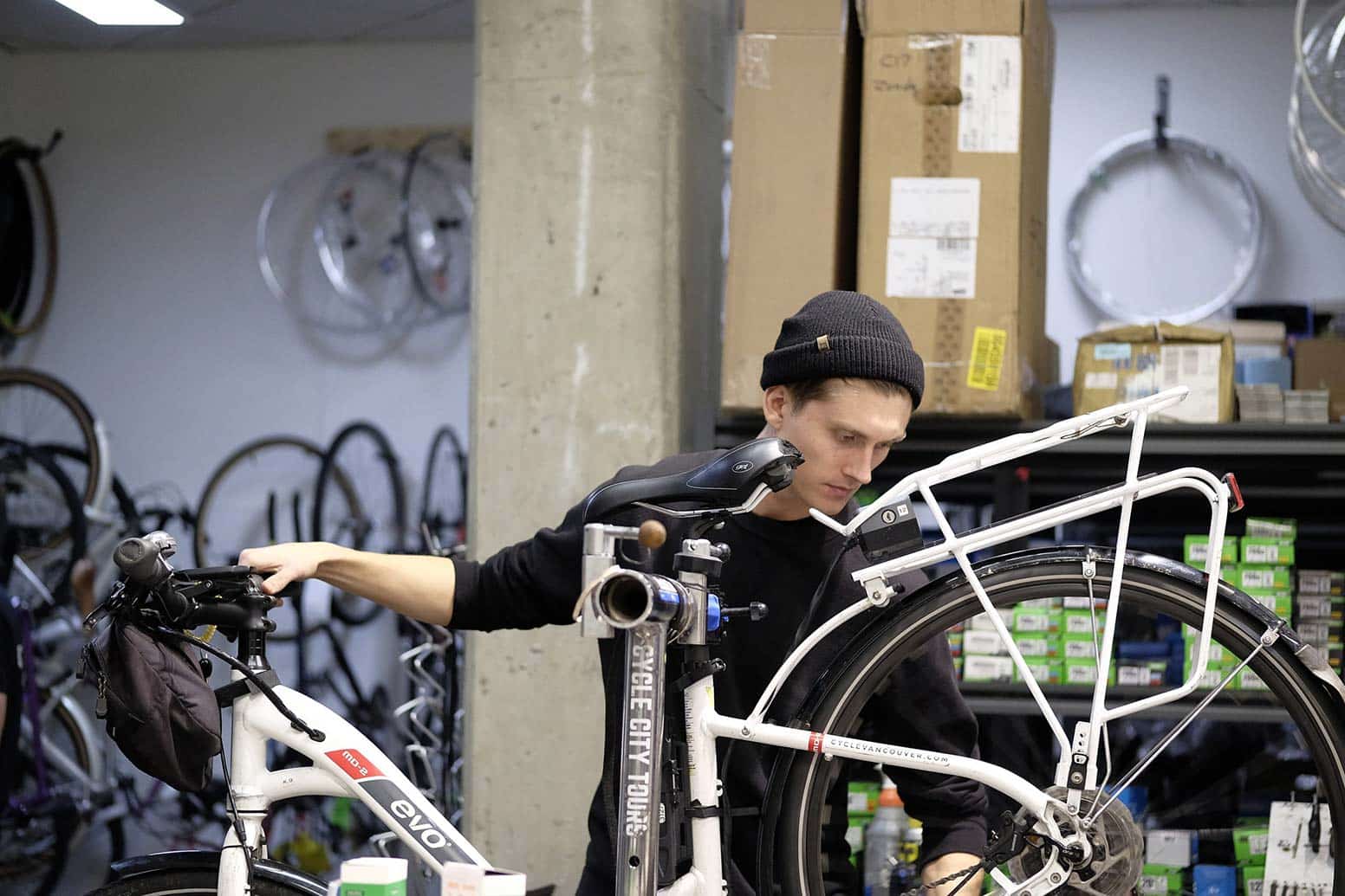 spring cleaning bike tune up