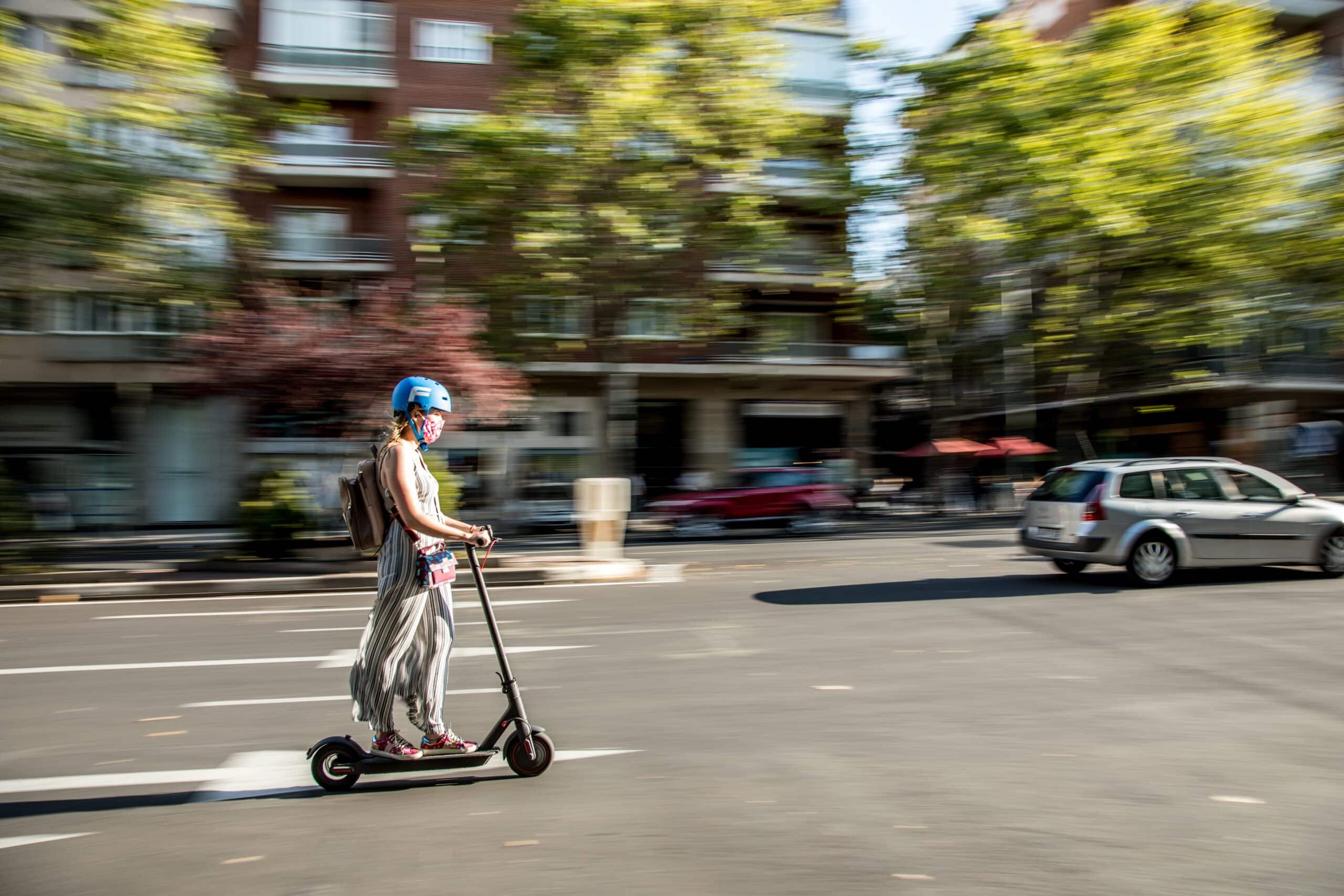 Electric Scooter riding in Vancouver