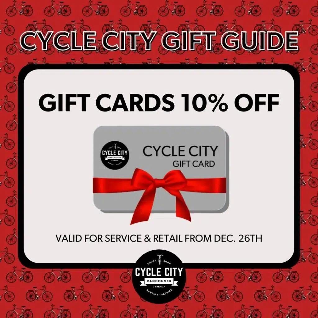 Cycle City Gift Card Sale: Gift Cards 10% OFF Valid for Service & Retail from Dec. 26th