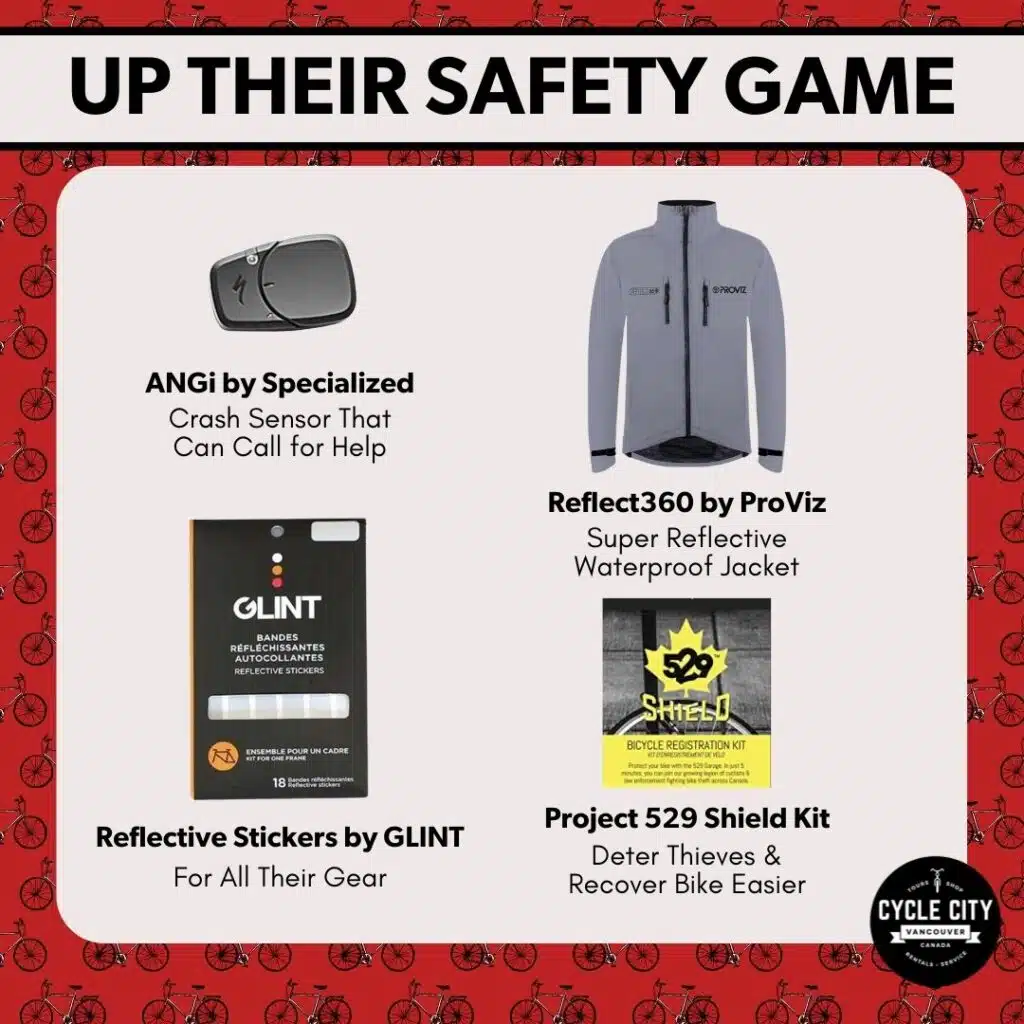 Cycling Gifts: Up Their Safety Game