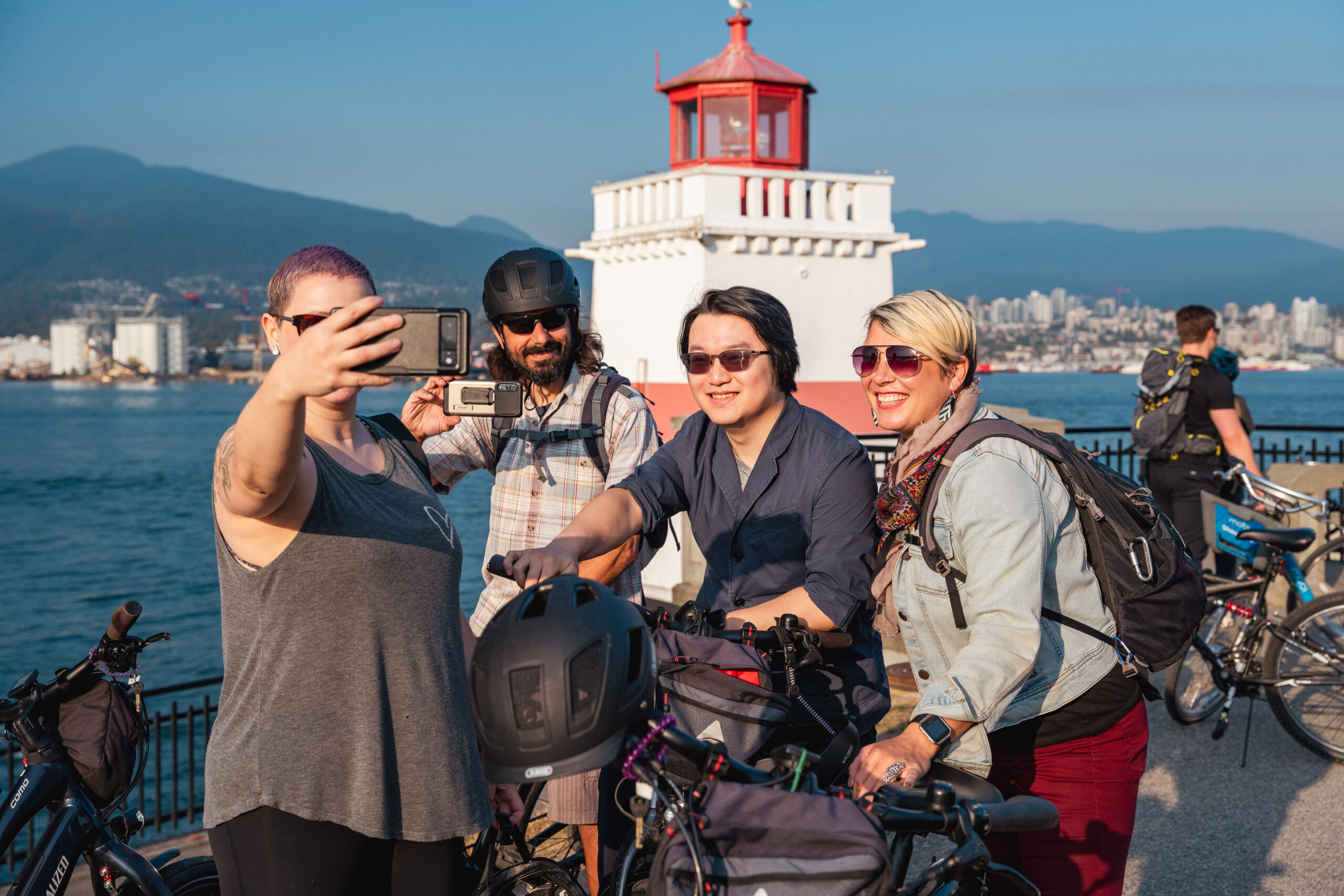 selfies brockton point lighthouse stanley park scaled